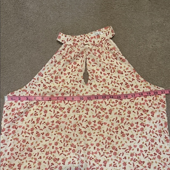 A Loves A Floral Halter Neck Shift Dress - Picture 4 of 7